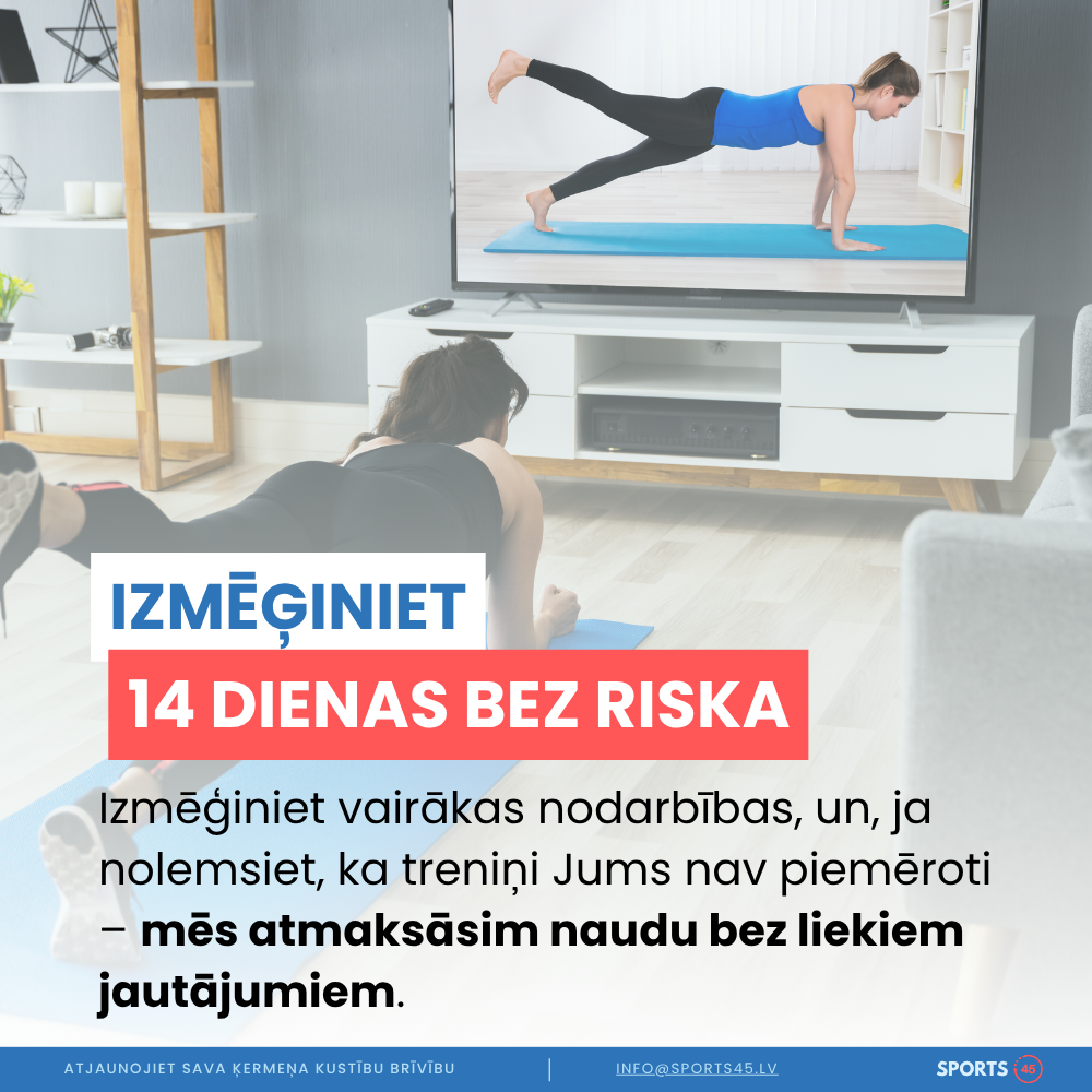 Kustību programma iesācējiem 45+