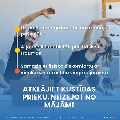 Kustību programma iesācējiem 45+