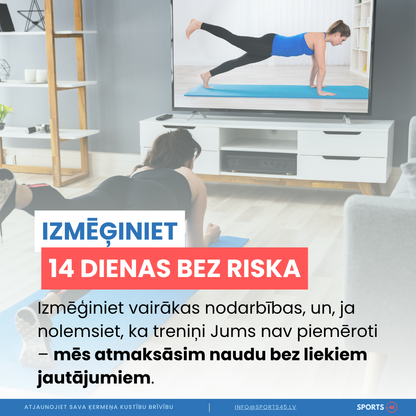 Kustību programma iesācējiem 45+