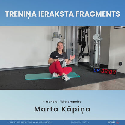 28 dienu kustību izaicinājums 45+ | 13. jūlijā